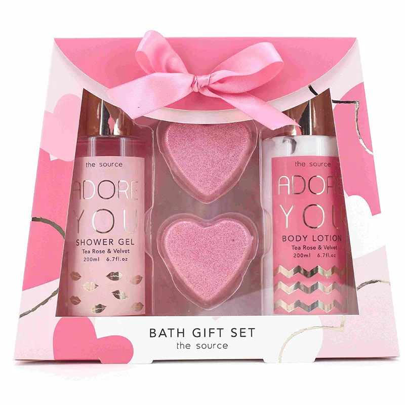 Valentins bad gavesæt